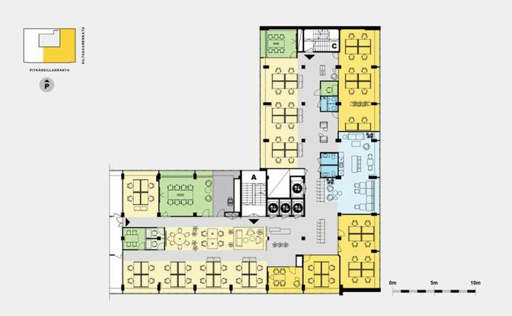 Liiketila, 616 m², Hakaniemi - Näkymä 2
