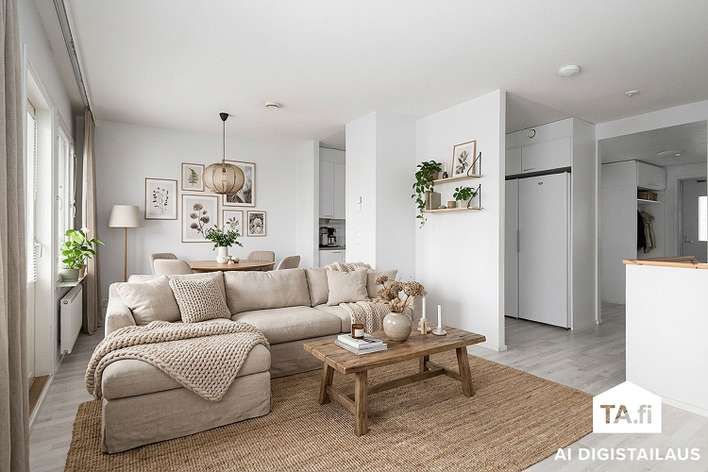 Rivitalo, 4h+k+s, 96 m², Karhusuo, Espoo