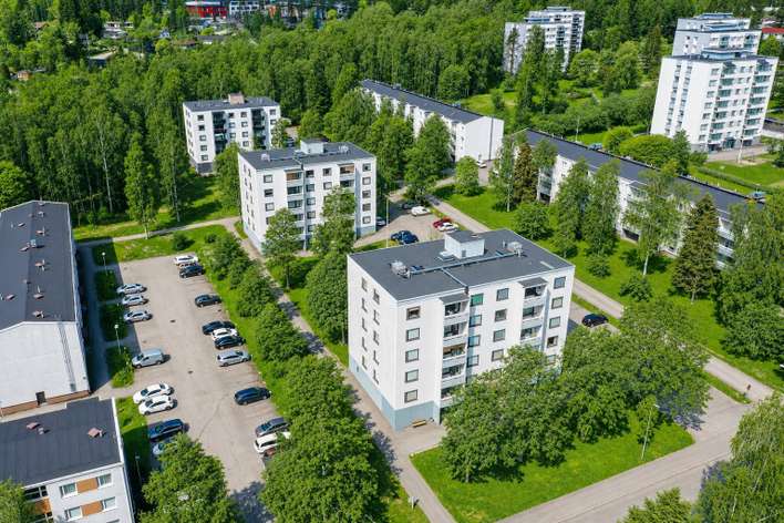 Kerrostalo, 3h, k, kph, sauna, vh, parveke, 77 m², Kartano, Hollola