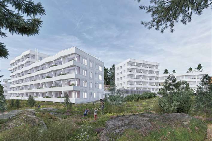 Kerrostalo – Helsinki, Keski-Vuosaari, Vuosaari