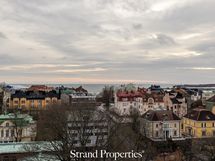 Näkymä taloyhtiön kattoterassilta