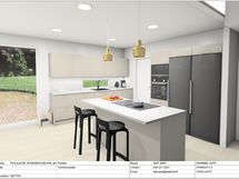 Keittiö, havainnekuva