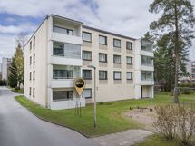 Asunnon ja pation sijainti talossa