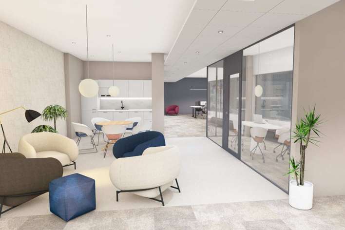 Liiketila, 527 m², Töölö - Näkymä 2
