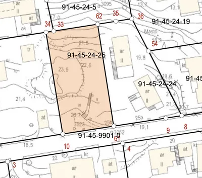 Tontti, 1 008 m², Marjaniemi - Näkymä 2