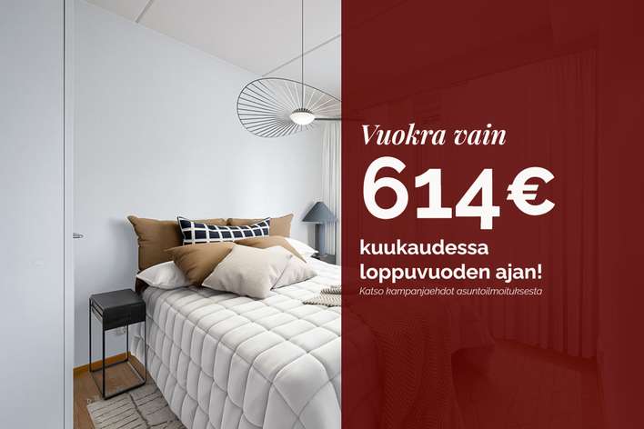 Kerrostalo, 2h+kk+parveke, 41 m², Vesirattaanmäki, Espoo