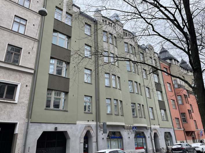 Kerrostalo, 1h + avok. + parvi, 19 m², Kamppi, Helsinki