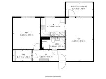 Pohjakuva mittakaavassa.