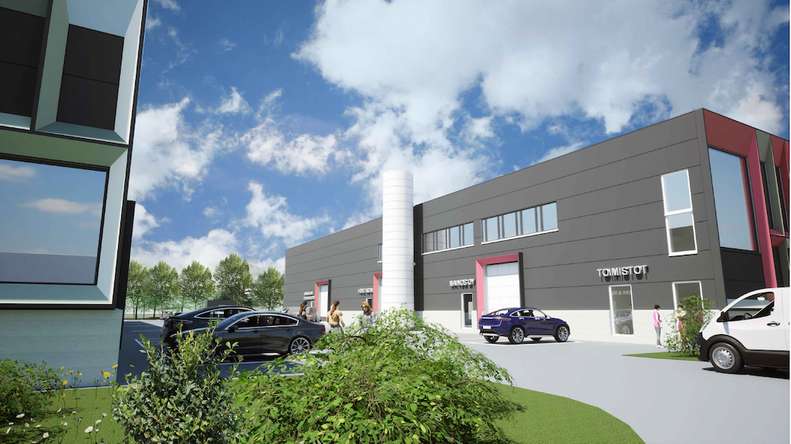 Liiketila, 907 m², Koivuhaka - Näkymä 3