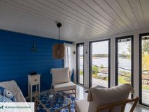 Rantasaunan oleskelutilaa