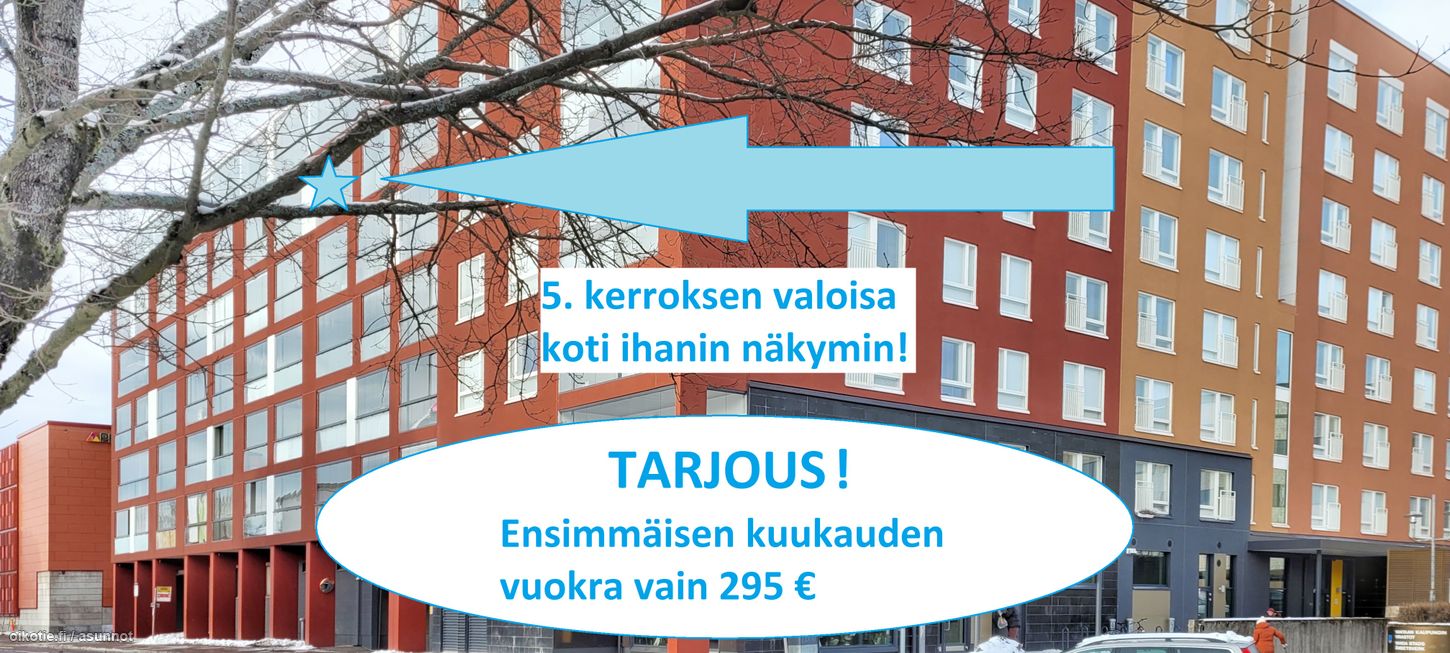 24,5 m² Unikkotie 11, 01300 Vantaa, 01300 Vantaa Kerrostalo Yksiö  vuokrattavana - Oikotie 17245617