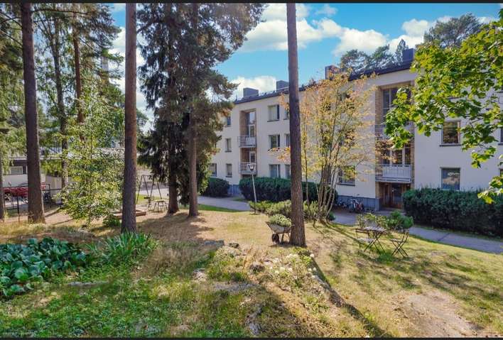 Kerrostalo, 2h + k + parveke/terassi, 40 m², Haaga, Helsinki