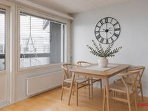 Digistailattu ruokailutila.