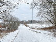 Talon vieressä on paljon ulkoilualueita ja pihalta näkyy myös hevosten kesälaitumet