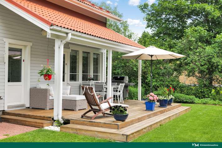 Huvila, 5h, k, s/ph, kph, wc, vh, piha, 117 m², Tapaninkylä