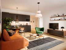 Visualisointi kodista - vaihtoehtopohja 3 (2h+kt+(s), 52 m²)