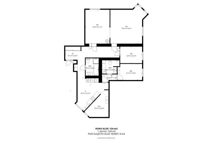 Apartment in Helsinki, Siltavuori, Kruununhaka - View 2