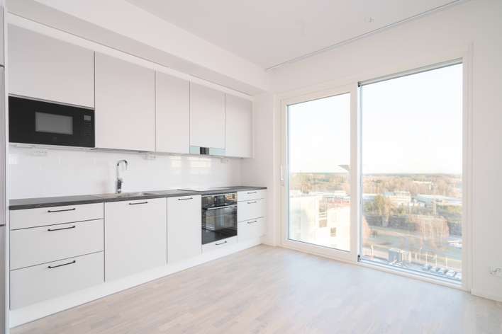 Kerrostalo, 1h,kt, kph, ransk. parveke, 22,5 m², Herttoniemen yritysalue, Helsinki