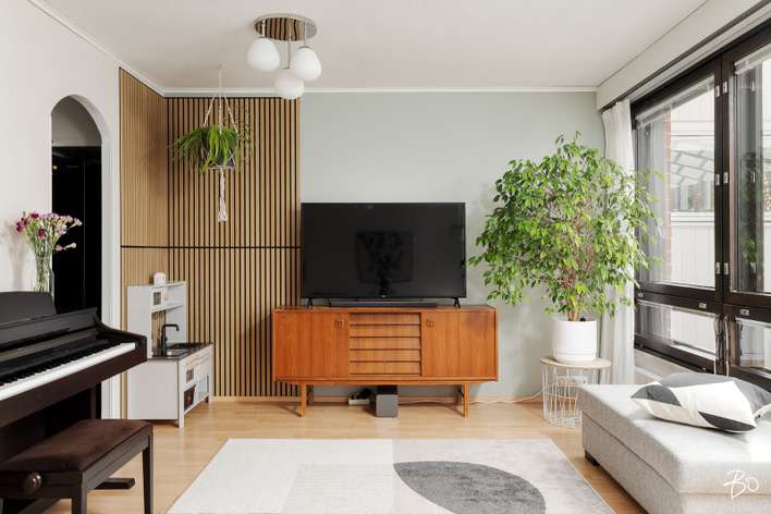 Rivitalo, 4h+k+s, 93 m², Tikkakoski, Jyväskylä