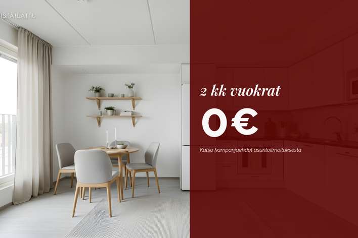 Kerrostalo, 1h+kt+parv, 30 m², Laajasalo, Helsinki