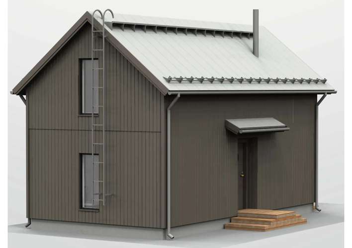 Loma-asunto, 2h, tupak., ph/wc, wc, lasitettu terassi, 57/61 m², Hiekkasärkät - Näkymä 4