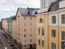 Näkymä Rauhankadulle ja Mariankadun suuntaan