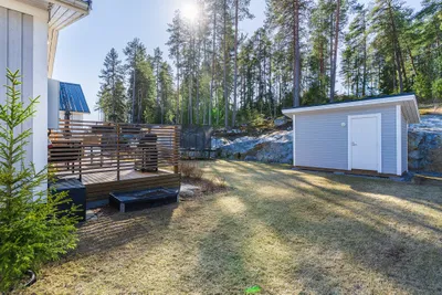 Omakotitalo, 2h, tupakeittiö, vh, wc, pesuhuone/wc, sauna, avoterassi, varasto, 63 m², Asemantaka - View 4