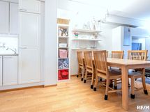 Ruokailutila alakerta