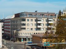 Sijainti erinomainen Kuopion keskustassa heti Kaupungin talon takana!
