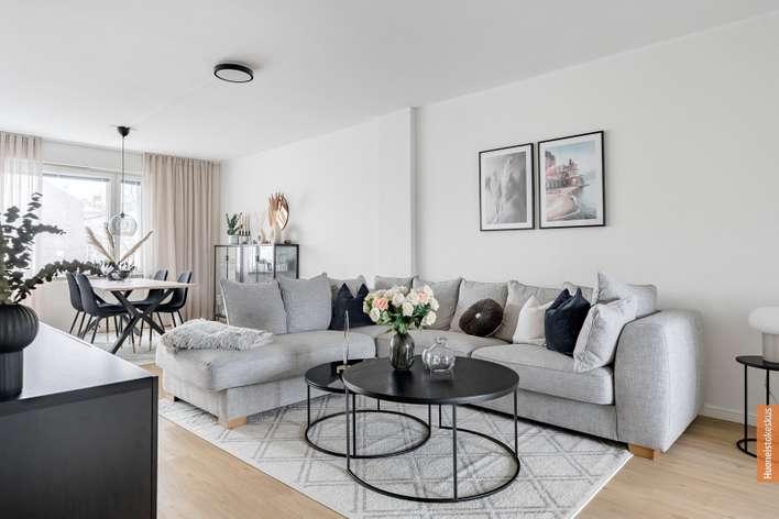 Kerrostalo, 3h, k, kph, p (yhj. 4h, k), 87 m², Keskusta