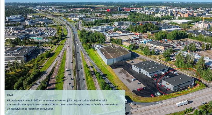 Liiketila, 900 m², Aviapolis, Vantaa