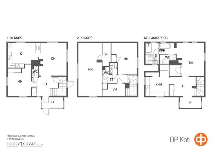 Omakotitalo, 4h,k,2wc,2kph, 2vh, 125/180 m², Peltola - Widok 2