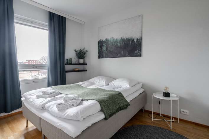 Kerrostalo, 2h + avok + s + p (kalustettu), 53 m², Tampella