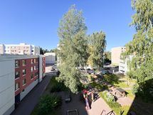 Näkymät parvekkeelta.