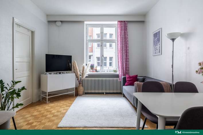 Kerrostalo, 2h, avokeittiö, kph, erill.wc, vh, 54 m², Kallio, Helsinki
