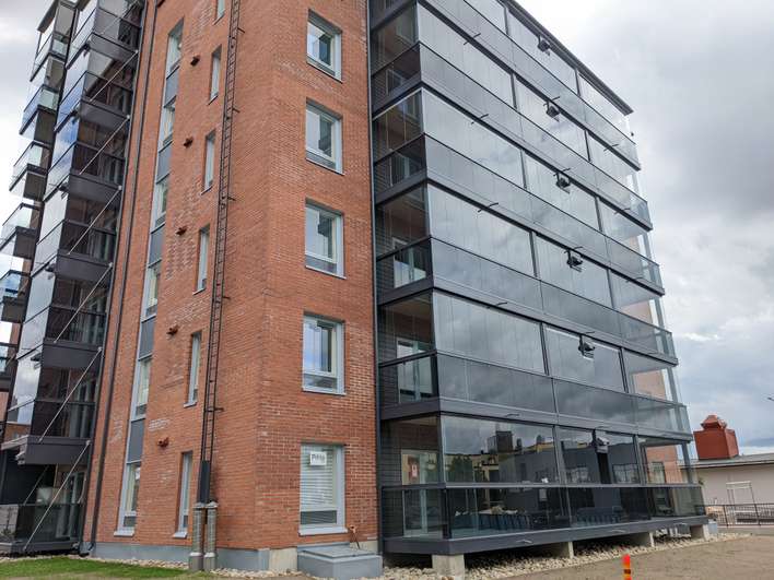 Kerrostalo, 2h + avok + vh + p, 43 m², Klemettilä, Vaasa