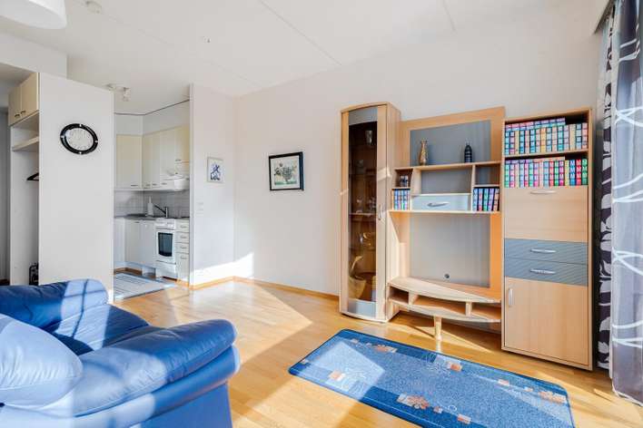 Kerrostalo, 2h+kk+kph+s+las.p, 36 m², Karjaranta - View 3