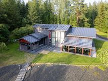 Saimaalta päin ilmasta kuvattuna