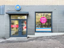 24H kuntosali Sörnäisten metroaseman kupeessa