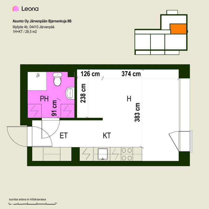 Kerrostalo – Järvenpää, Pöytäalho - Näkymä 4