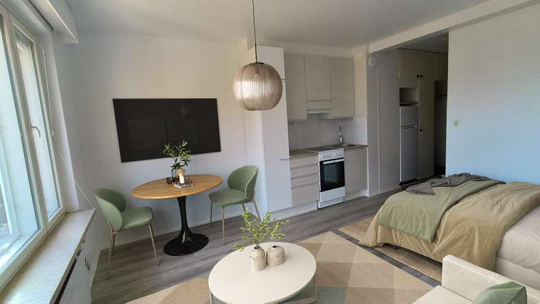 Kerrostalo, 1h + avok +kph, 24 m², Kaarela, Helsinki