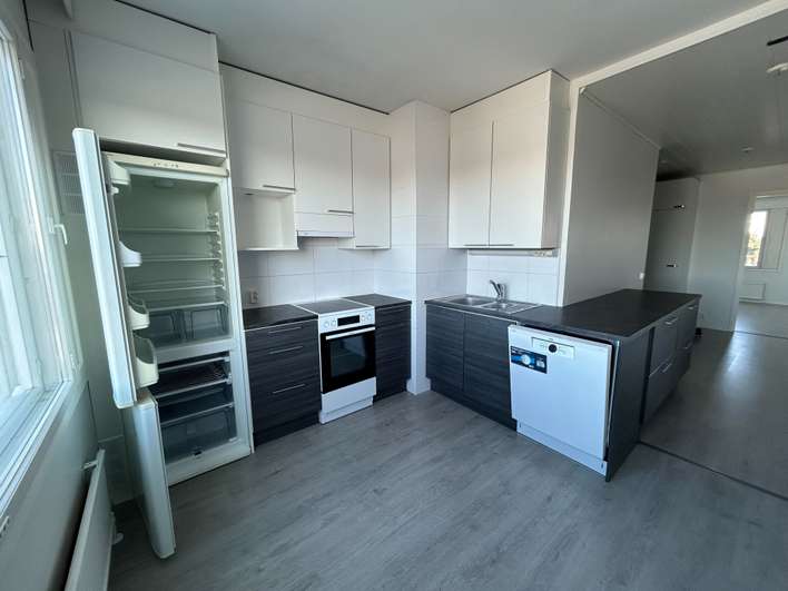 Kerrostalo, 3h + k + p, 78,5 m², Rajakylä, Oulu