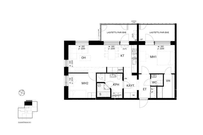 Apartment in Helsinki, Veräjämäki, Oulunkylä - View 2