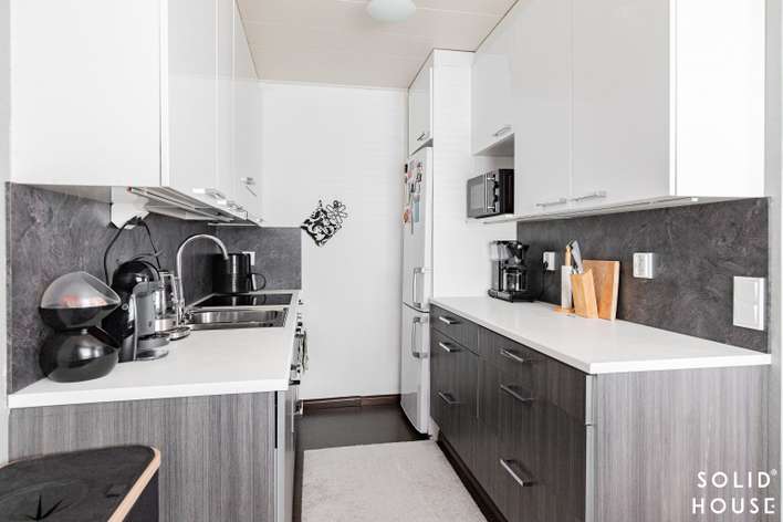 Rivitalo, 3h, k, s, ph, wc, vh, 64 m², Väinölä, Pori