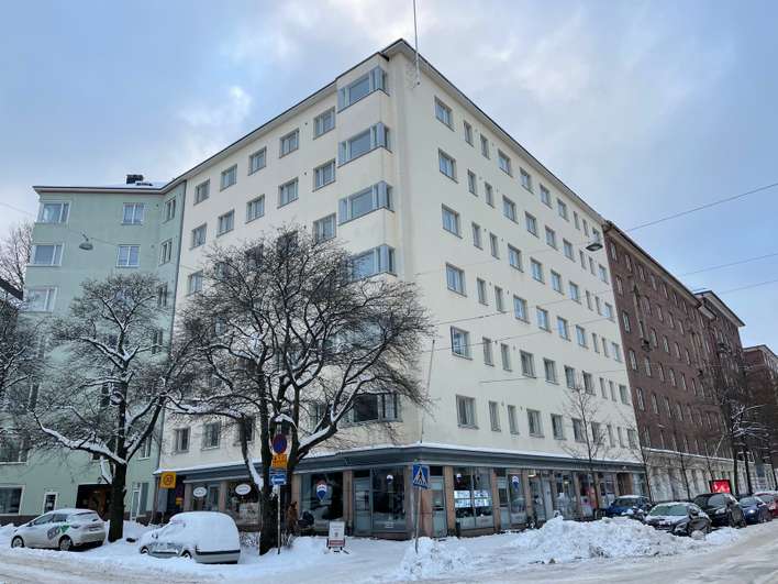 Kerrostalo, 1h+k+kph, 34,5 m², Kallio, Helsinki