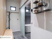 Saunaosaston pukuhuone