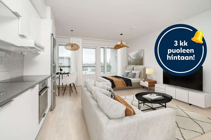 Kerrostalo, 1 H + KT, 32 m², Tikkurila, Vantaa