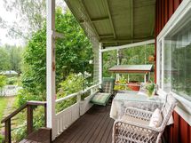 Päämökin terassia