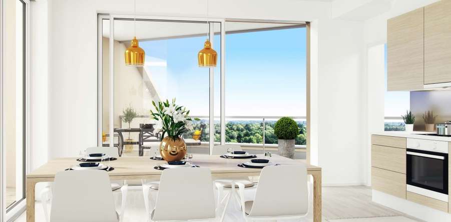 Kerrostalo, 1h+kt+lasitettu parveke, 21,5 m², Finnoo – pohled 4