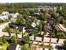 Ilmakuva Kotinummentie 39  ja sen lähiympäristö